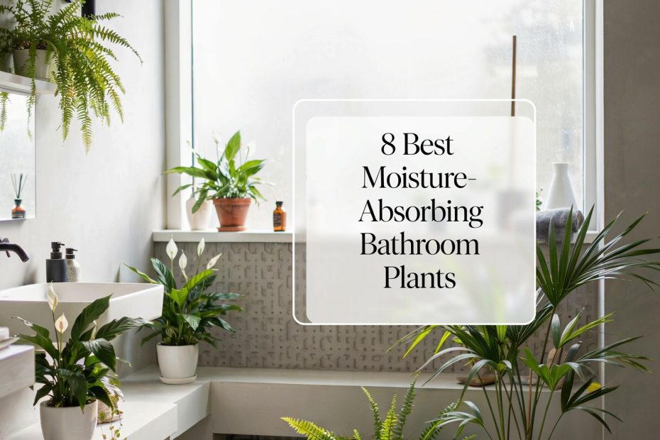 Moisture-Absorbing Plants for Half Bathrooms | Humidity-Loving Houseplants | Small Bath Decor Ideas