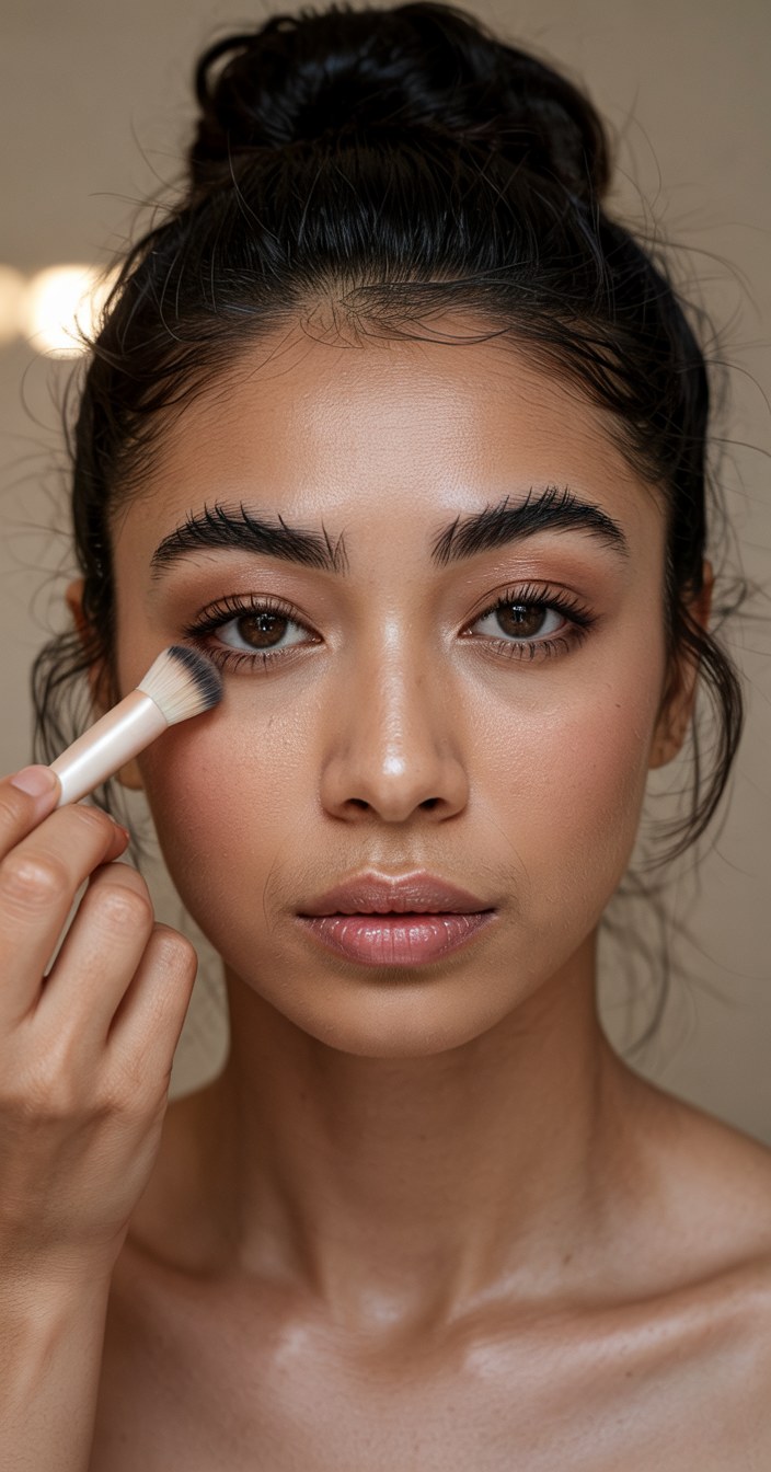Easy Eyeshadow Blending Tutorial for Beginners Using Makeup Brush