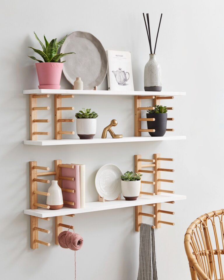 IKEA Shelf Hacks | 9 Easy DIY Shelving Ideas with OSTBIT Racks | Budget Home Decor