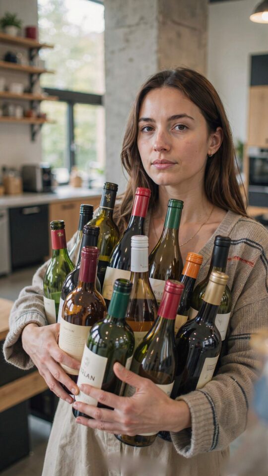 Wine Bottle Upcycle Ideas | Budget-Friendly Thrift Store Decor | DIY Home Makeover