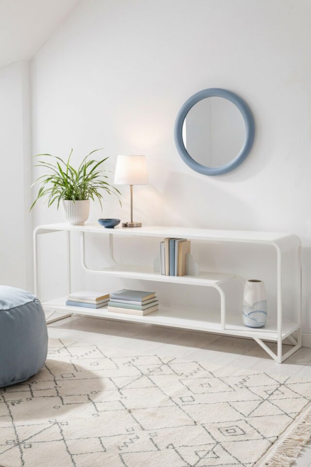 Alana Media Console | Affordable Walmart Home Decor | Living Room Storage