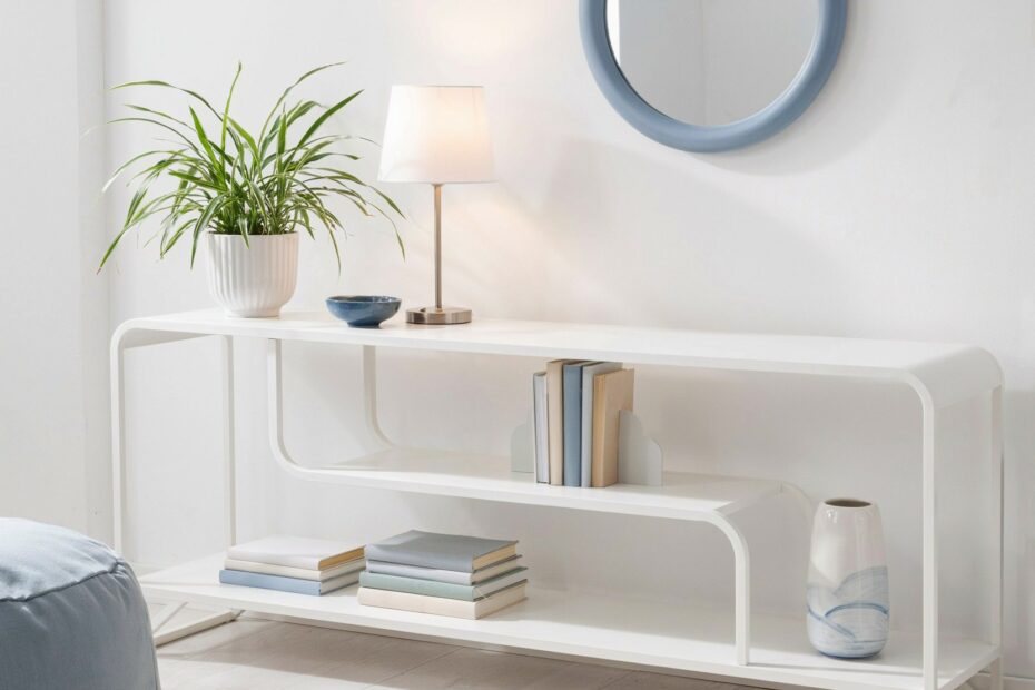 Alana Media Console | Affordable Walmart Home Decor | Living Room Storage