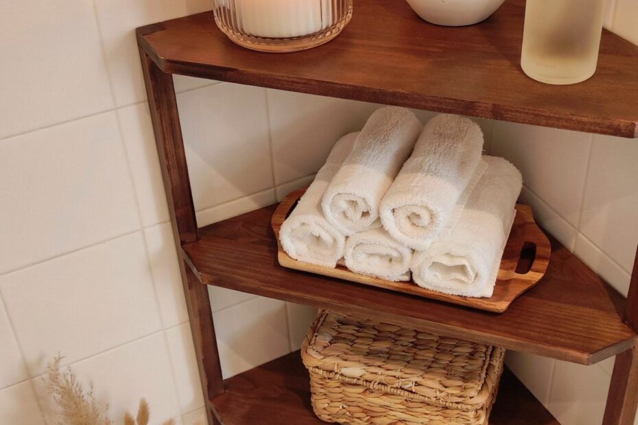Budget Bathroom Decor & Amazon Mop Storage Ideas | Small Space Cleaning Hacks