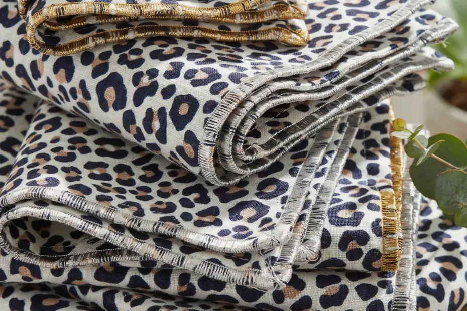Leopard Print Bath Towels | Budget-Friendly Amazon Home Decor | Lola Collection