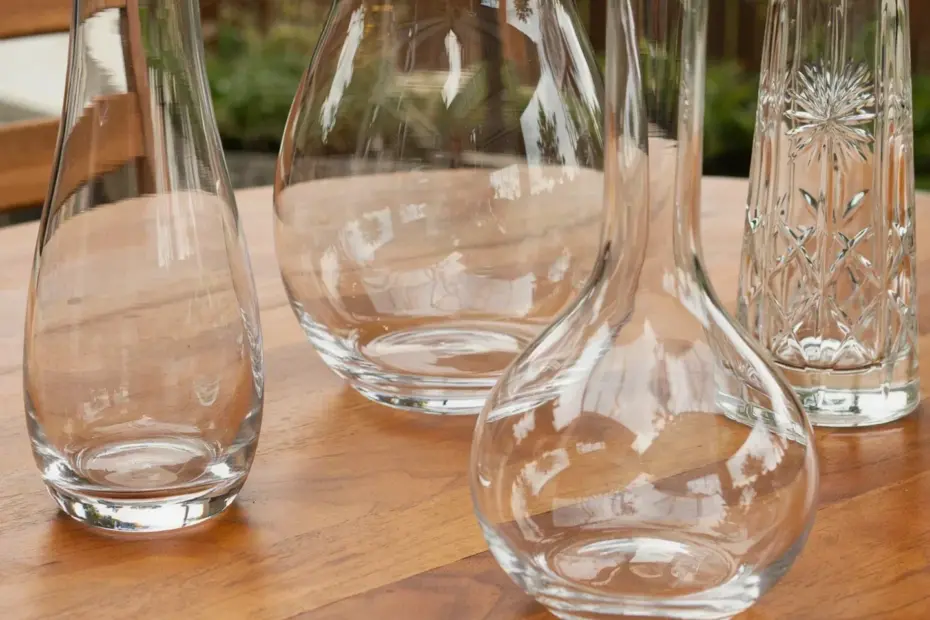 Thrift Store Glass Vase Makeover: Before & After Thrift Flip